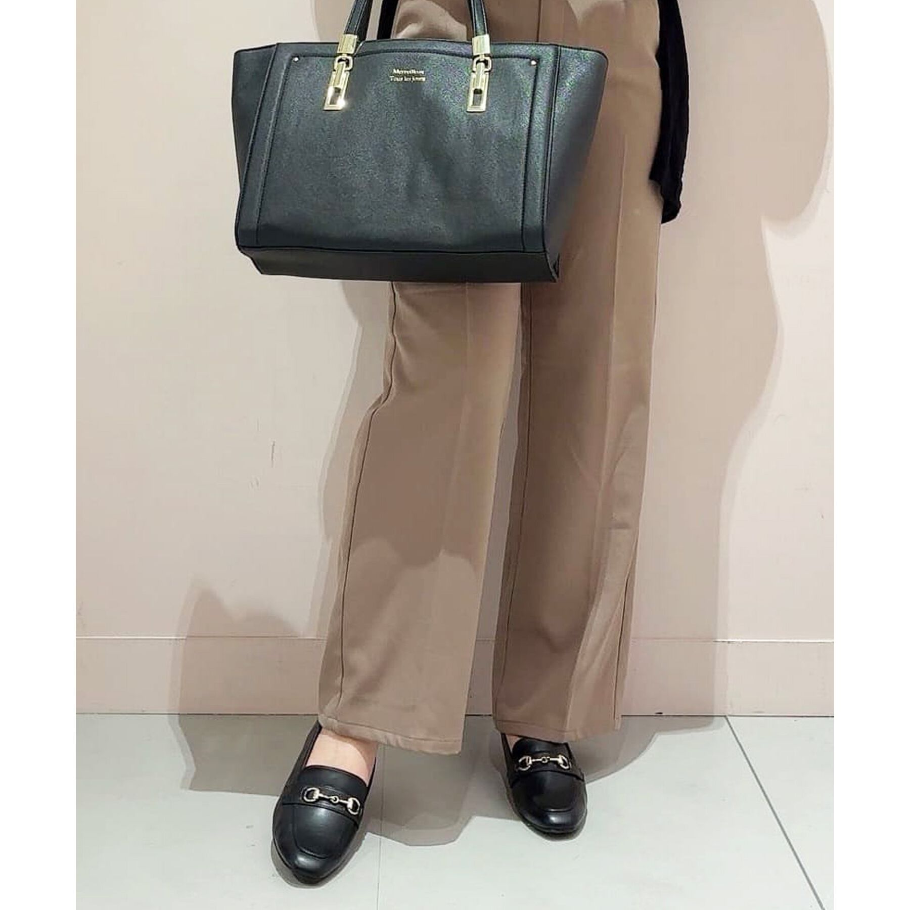 ESPERANZA「スクエアトゥローファー レイン対応」|パンプス|