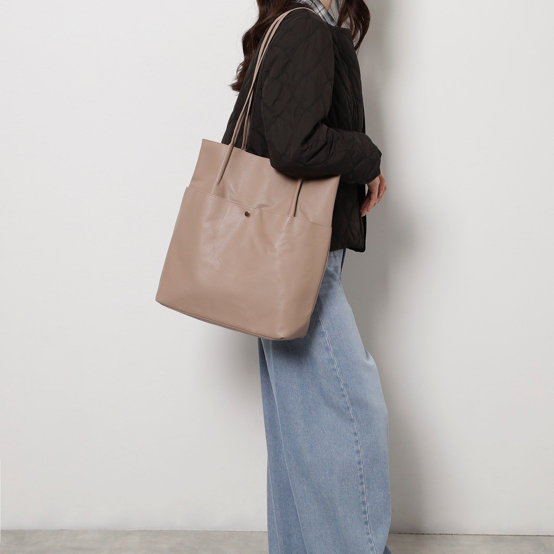 Ober Tashe「シンプルタックトート」|トートバッグ|