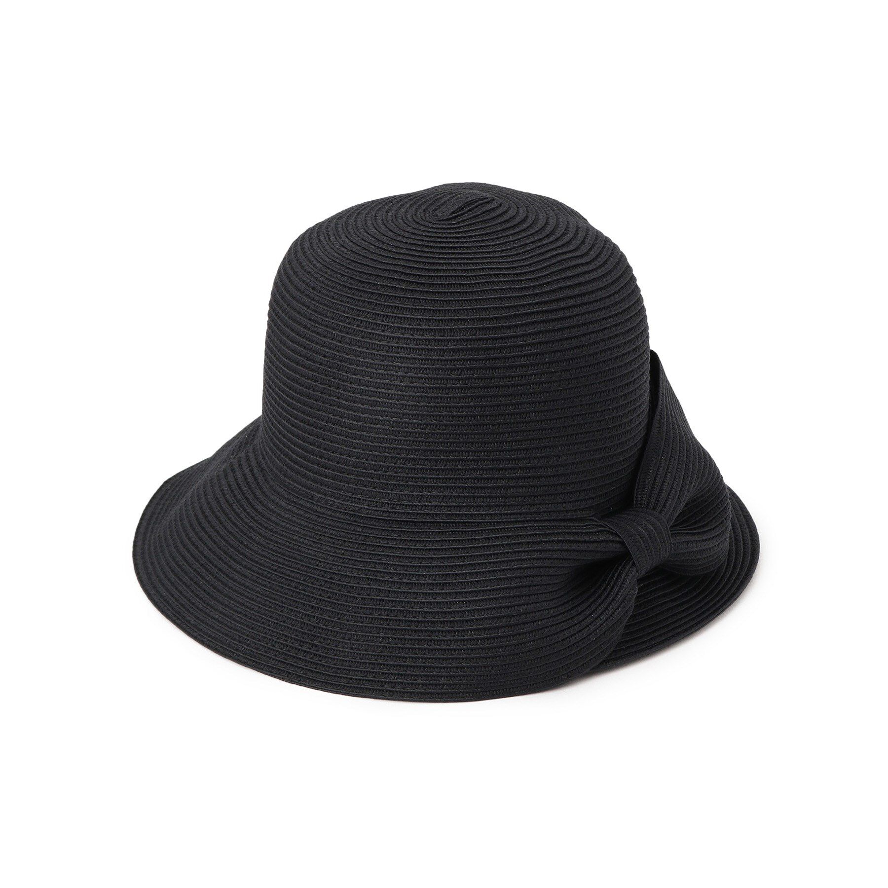 SunaUna「【リボン】夏帽子」|ハット|ブラック(019)