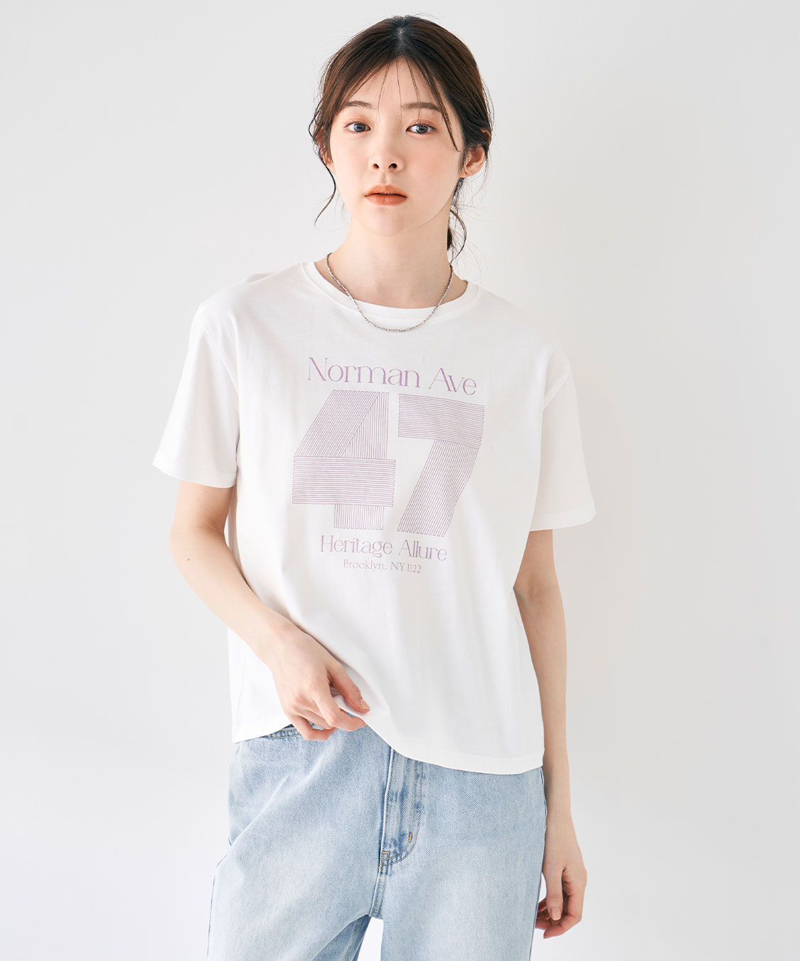COCO DEAL「ナンバリングTシャツ」|Tシャツ・カットソー|オフ