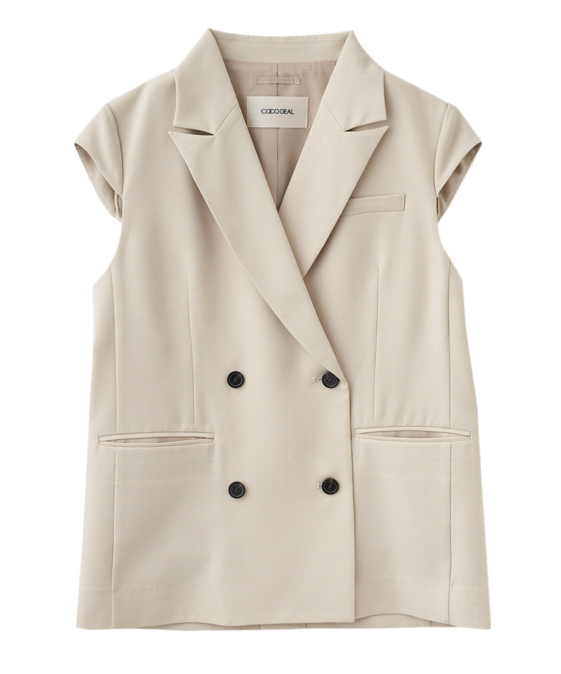 COCO DEAL「キャップスリーブジレ」|その他|