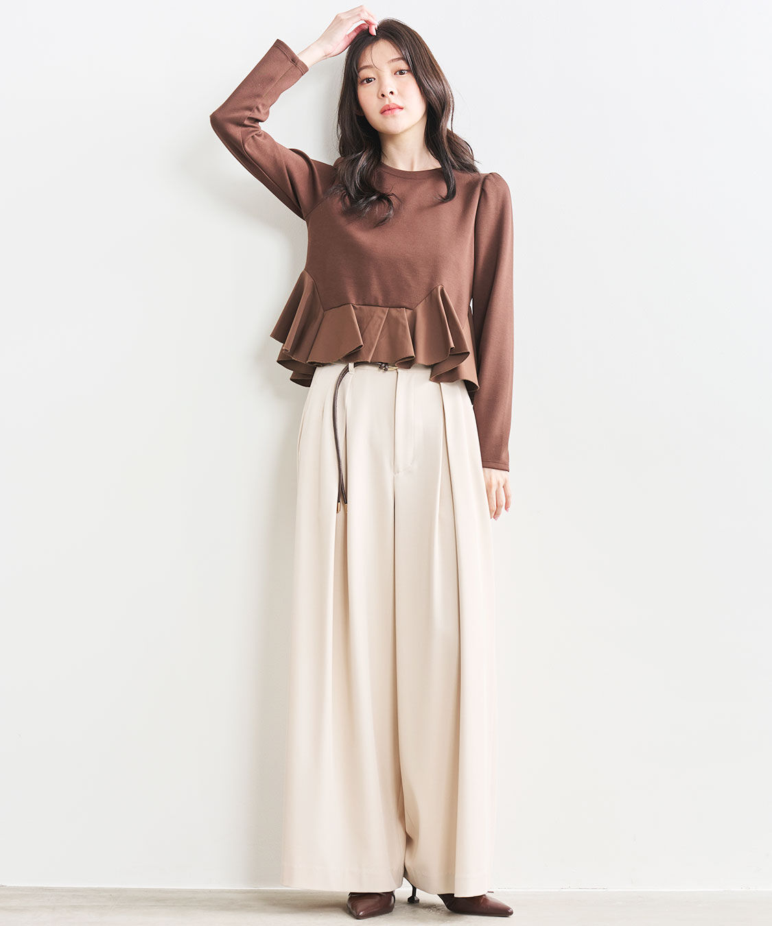 アシメペプラムブラウス（COCO DEAL）｜ルミネのファッション通販