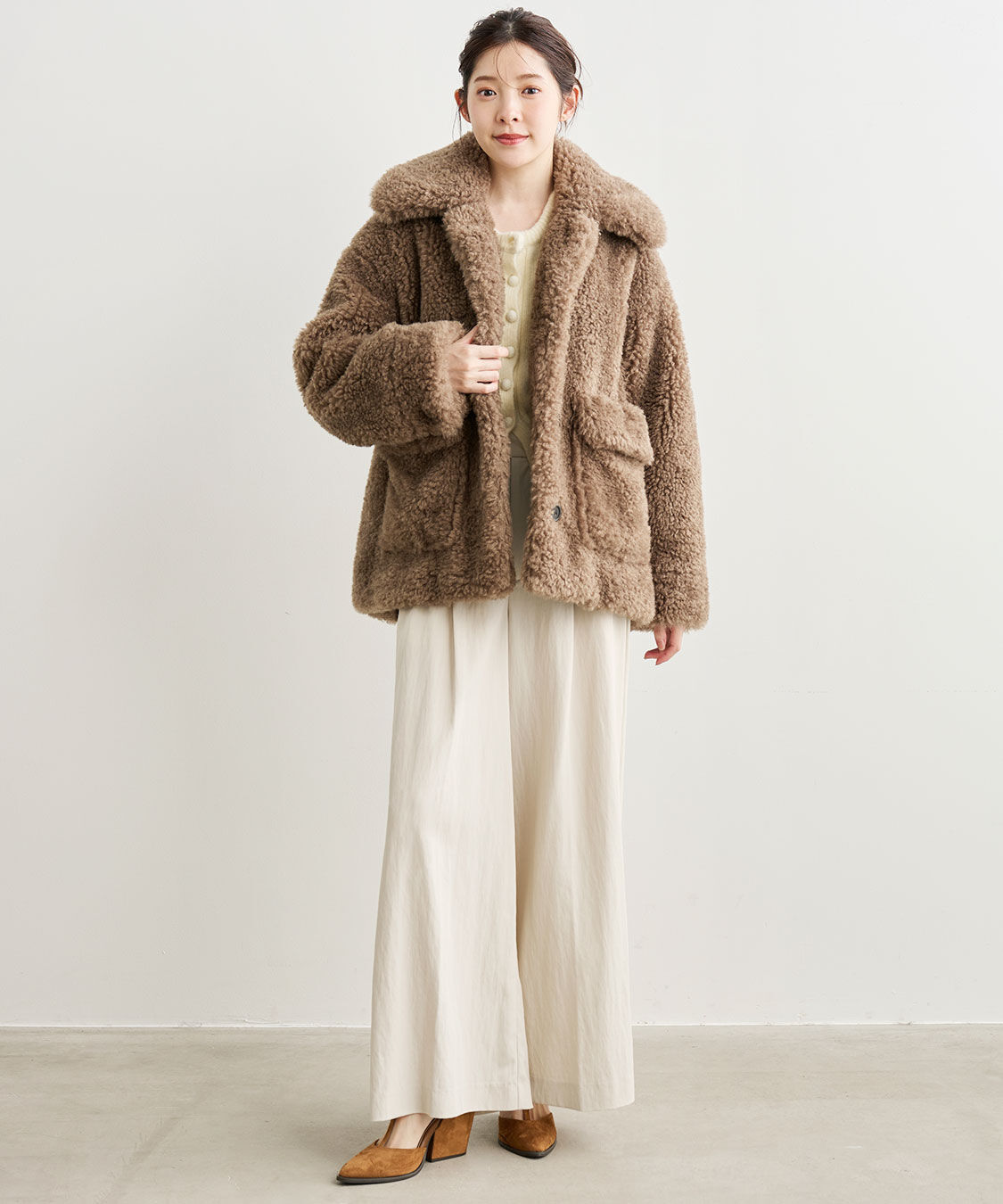 ココディール　ファーボアブルゾン　新品未使用タグ付き　サイズ2 ファーボアブルゾン（COCO DEAL）｜ルミネのファッション通販