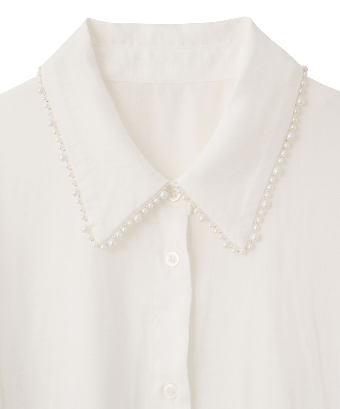 パールモチーフペプラムシャツ（COCO DEAL）｜ルミネのファッション