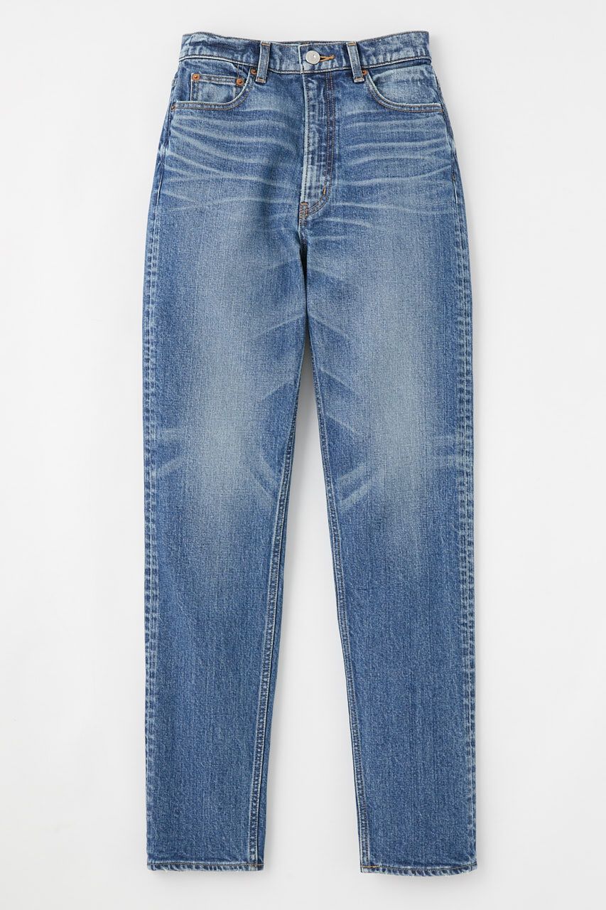 MOUSSY「PLAIN JEANS STRAIGHT SLIM」|デニム|