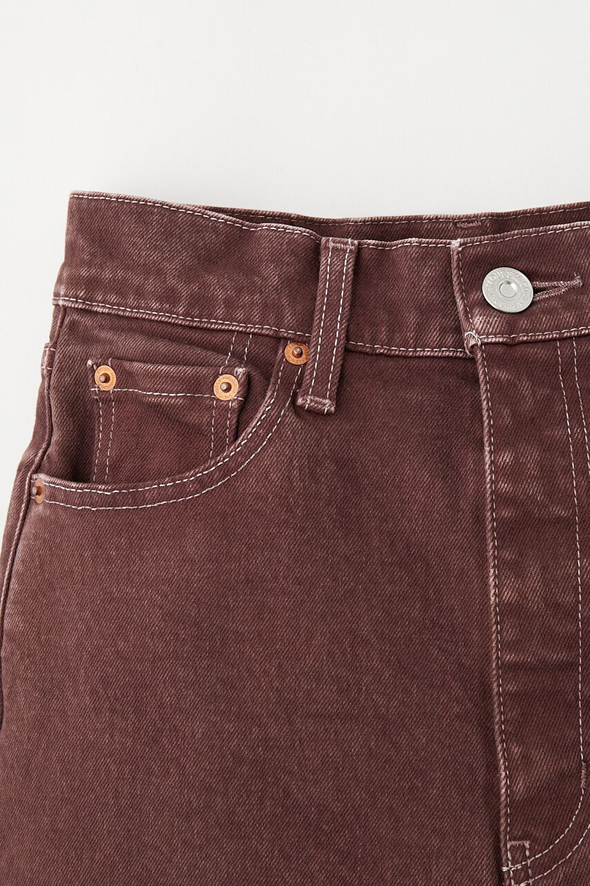 MOUSSY「PLAIN COLOR LOOSE STRAIGHT」|デニム|