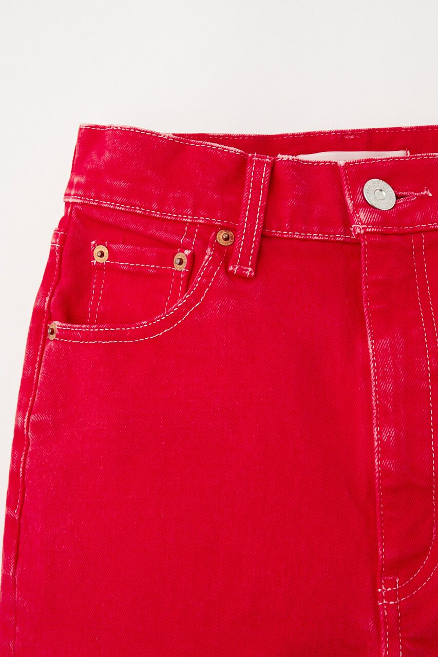 MOUSSY「PLAIN COLOR LOOSE STRAIGHT」|デニム|