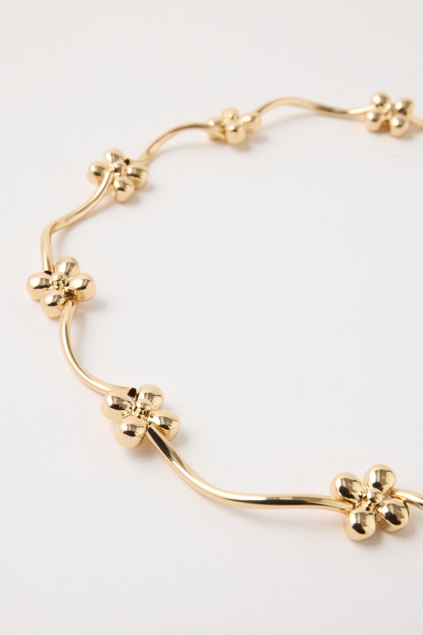 MOUSSY「FLORAL CHAIN チョーカー」|ネックレス|