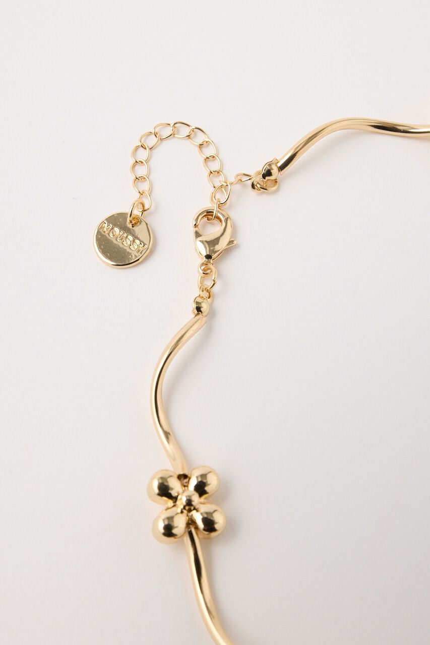MOUSSY「FLORAL CHAIN チョーカー」|ネックレス|