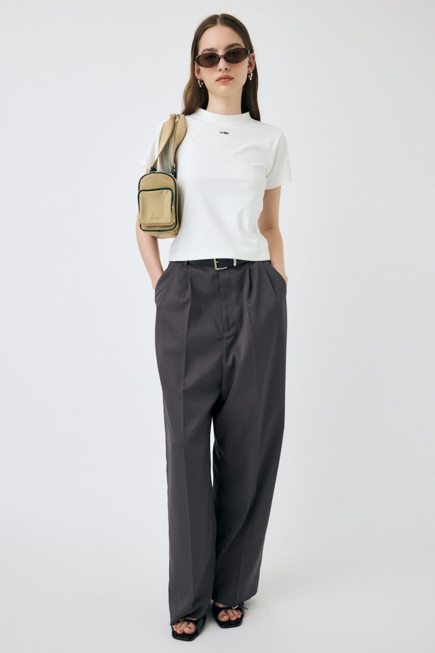 MOUSSY「BASIC タイニー TEE」|Tシャツ・カットソー|