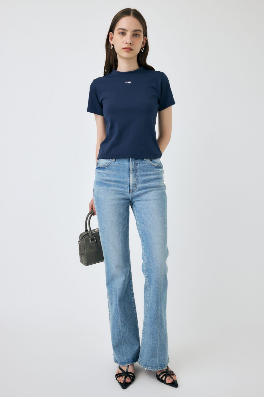 MOUSSY「BASIC タイニー TEE」|Tシャツ・カットソー|