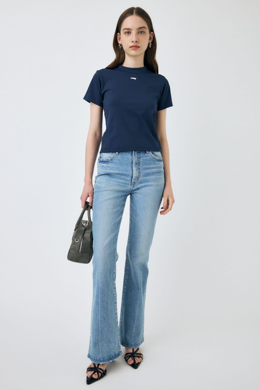 MOUSSY「BASIC タイニー TEE」|Tシャツ・カットソー|