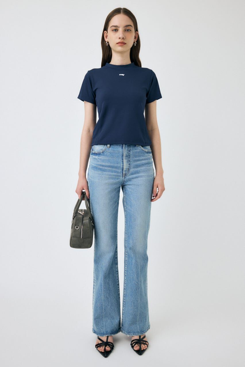 MOUSSY「BASIC タイニー TEE」|Tシャツ・カットソー|