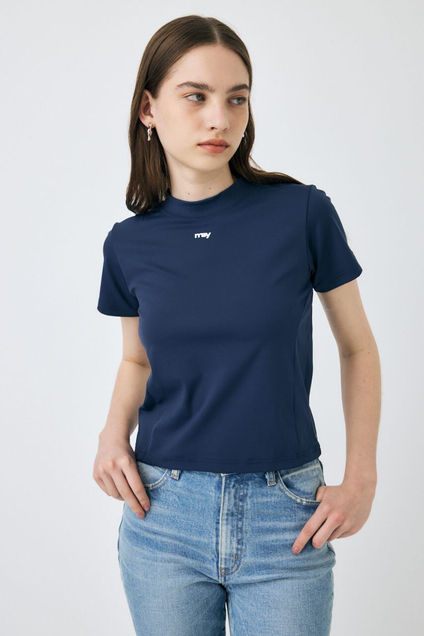 MOUSSY「BASIC タイニー TEE」|Tシャツ・カットソー|