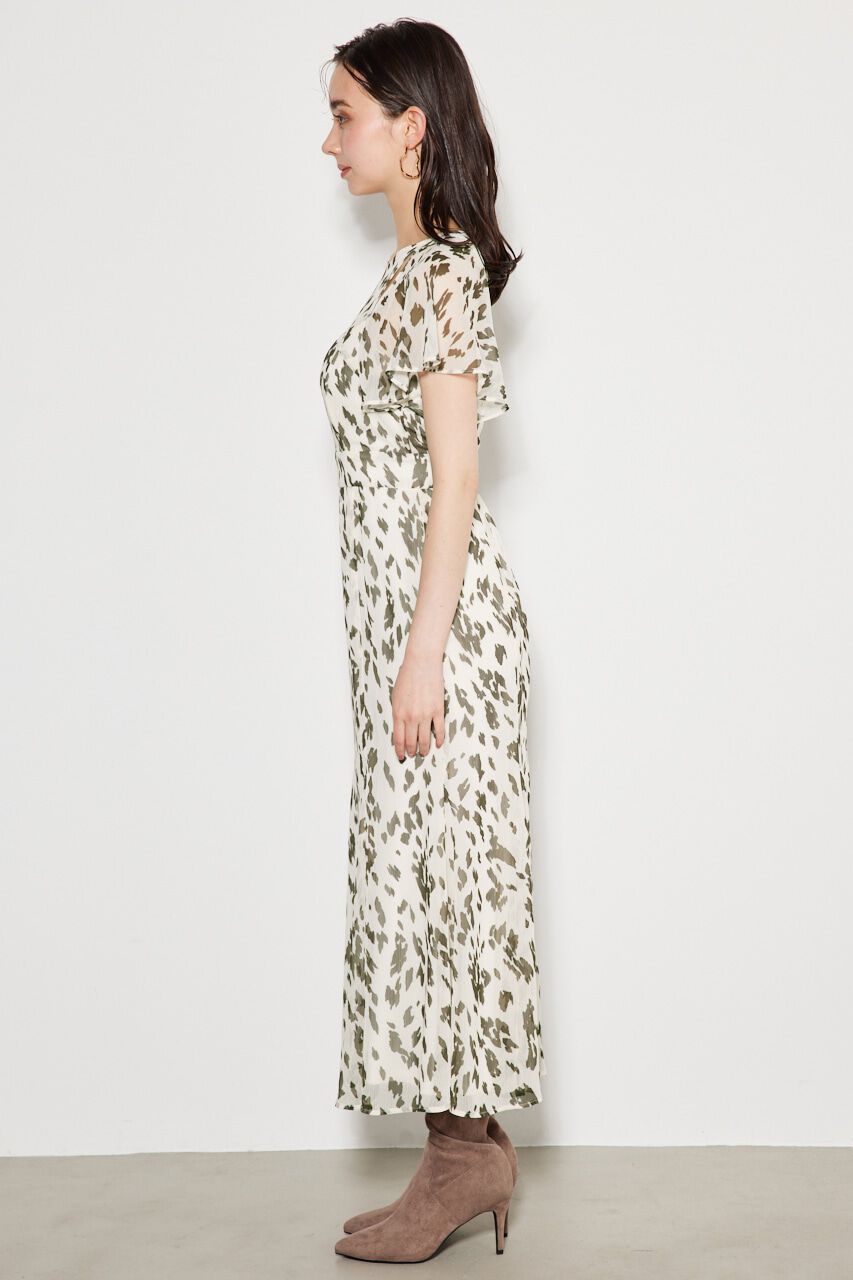 rienda「チェストスリットレオパードマーメイドOP」|ワンピース|