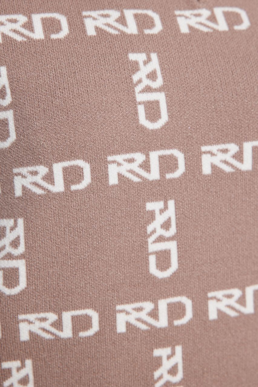 rienda「ニットロゴJQ ベスト」|ダウンベスト・ベスト|