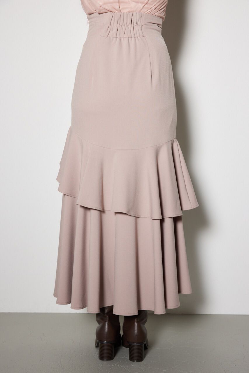 rienda「ダブルフリルスリットスコートショートパンツ」|その他|