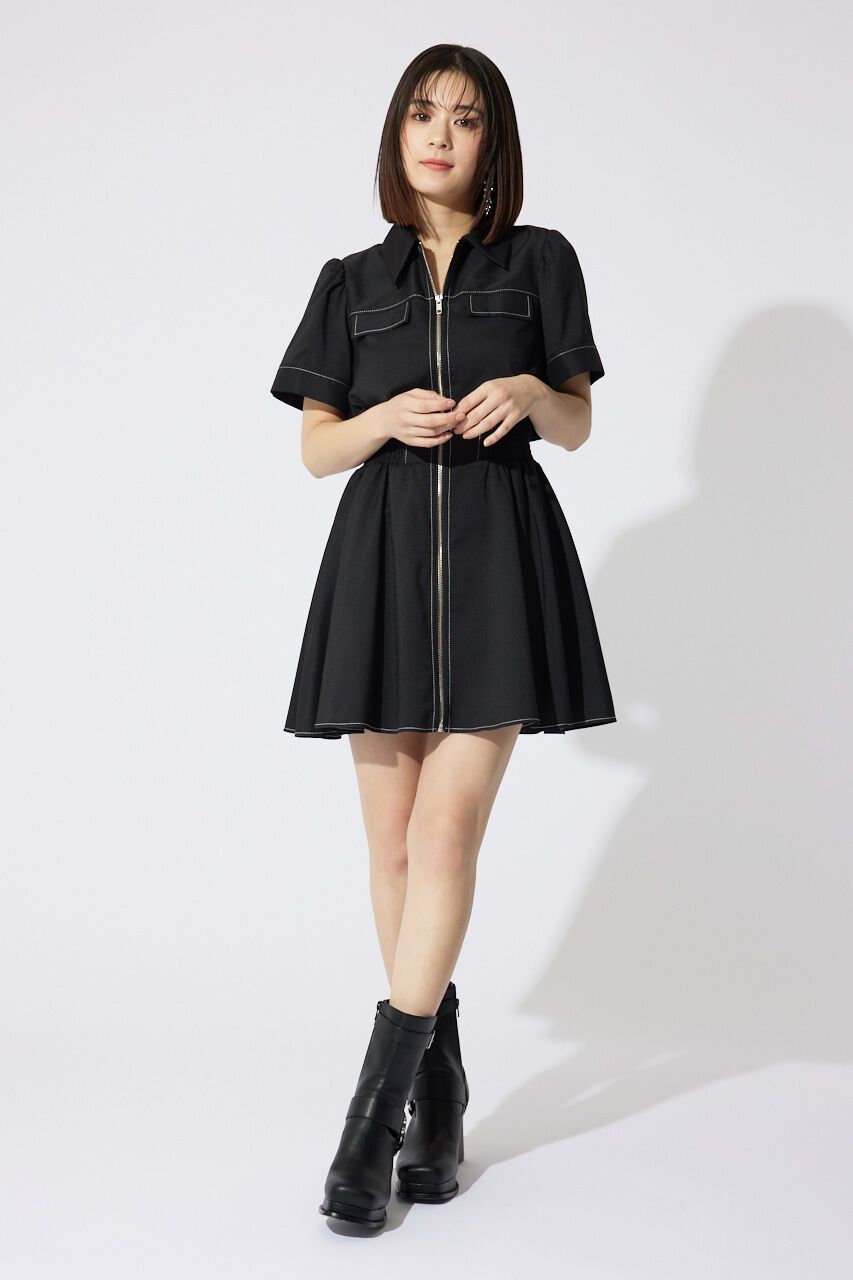 rienda「バストフレアミニワンピース」|ワンピース|