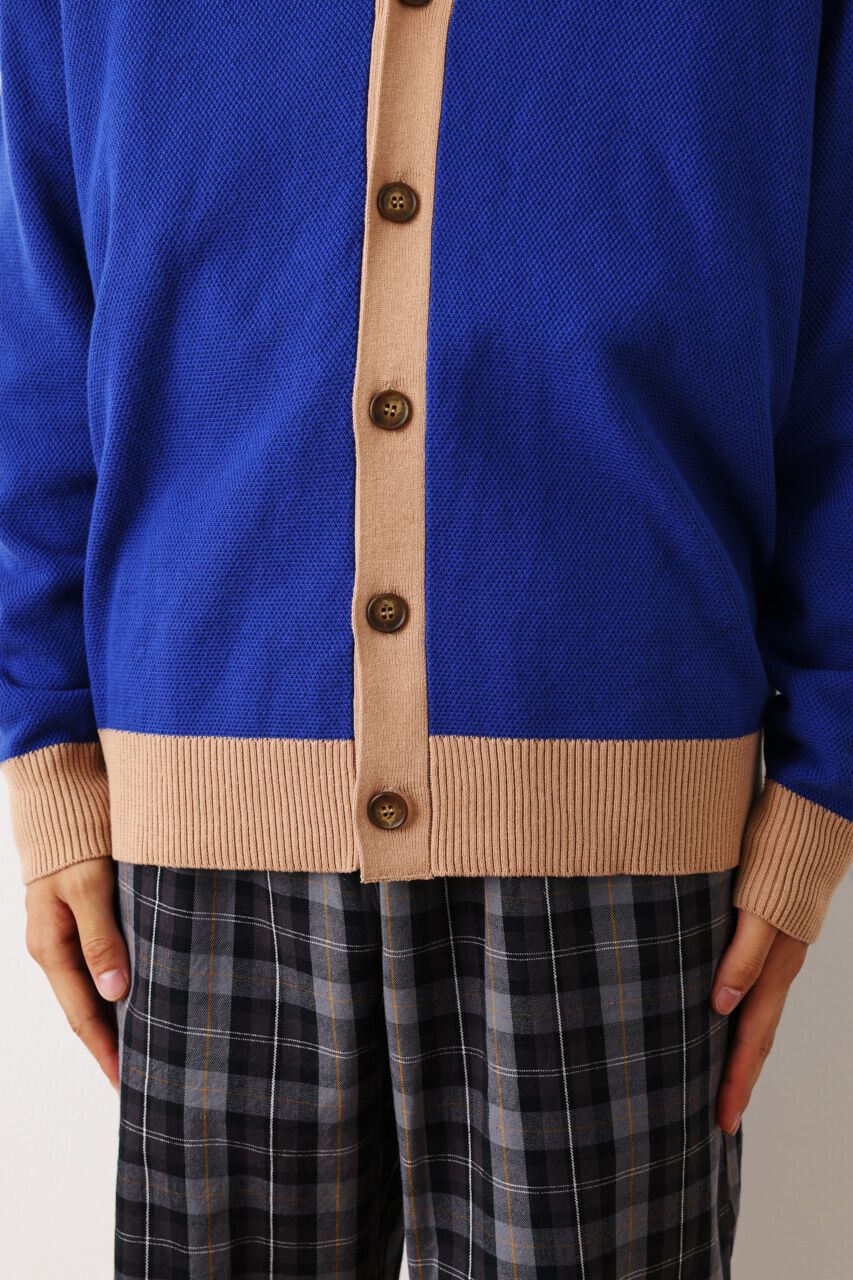 RODEO CROWNS「バイカラーニットカーディガン」|カーディガン|