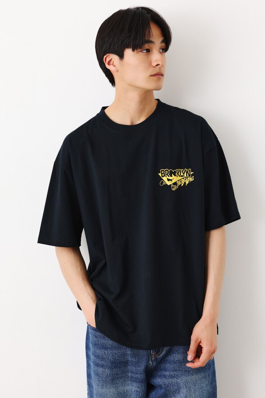 RODEO CROWNS「APPLE MAN Tシャツ」|Tシャツ・カットソー|BLK