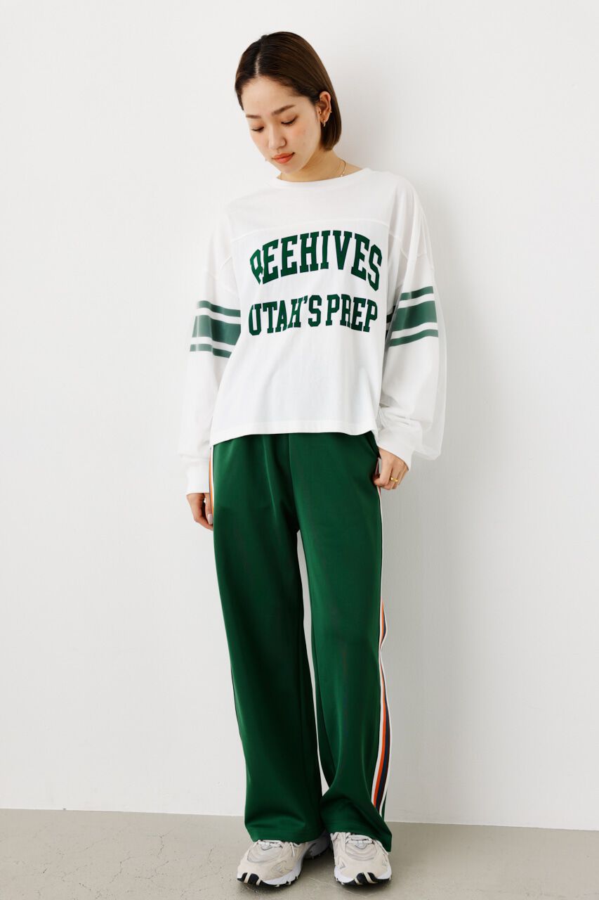 RODEO CROWNS「サイドテープjersey pants」|その他|GRN