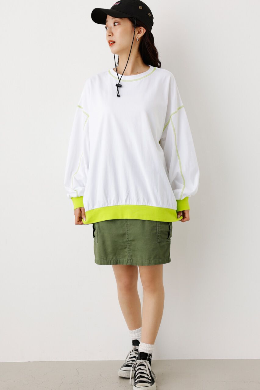 RODEO CROWNS「Color ステッチL/S Tシャツ」|Tシャツ・カットソー|