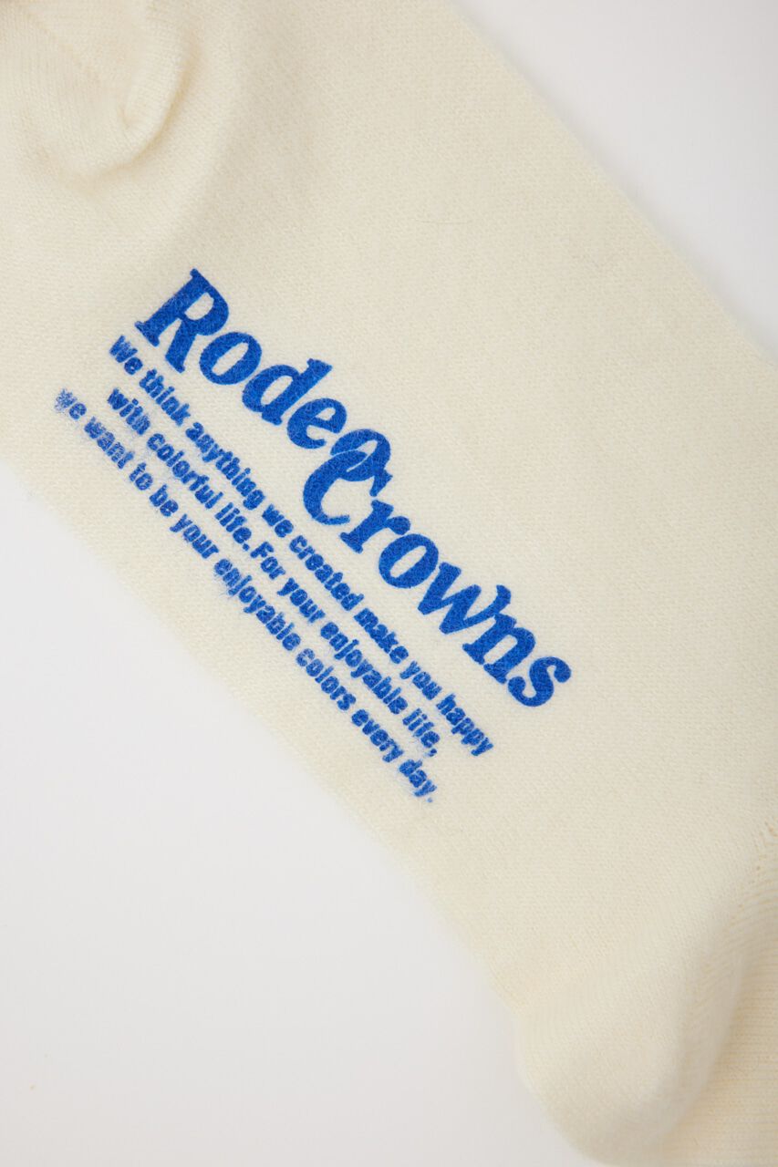 RODEO CROWNS「シャギーメッセージロゴソックス」|その他|