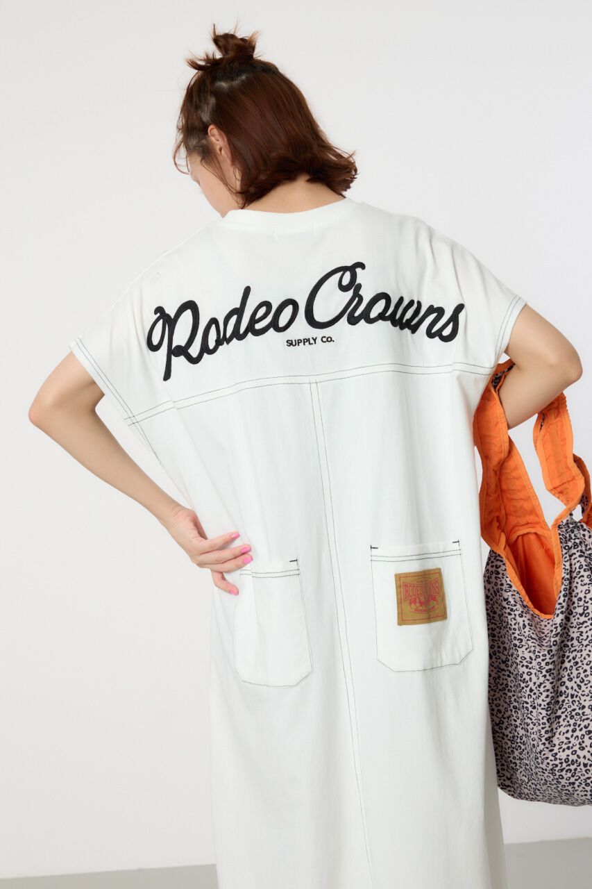 RODEO CROWNS「RCSカラーステッチロングワンピース」|ワンピース|