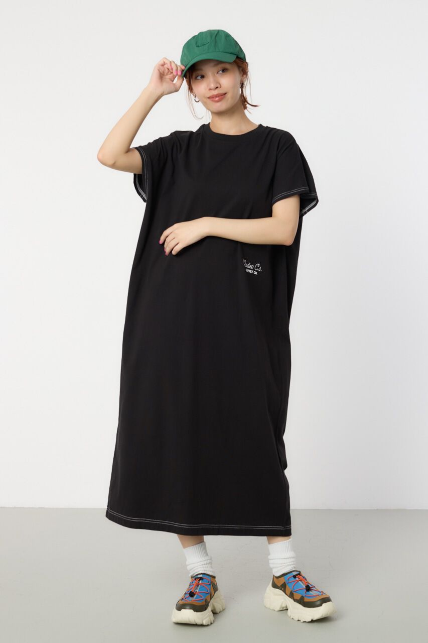 RODEO CROWNS「RCSカラーステッチロングワンピース」|ワンピース|
