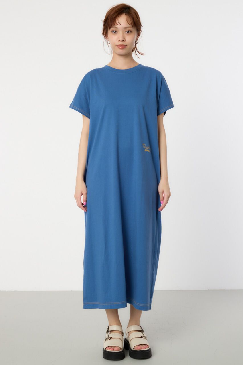 RODEO CROWNS「RCSカラーステッチロングワンピース」|ワンピース|