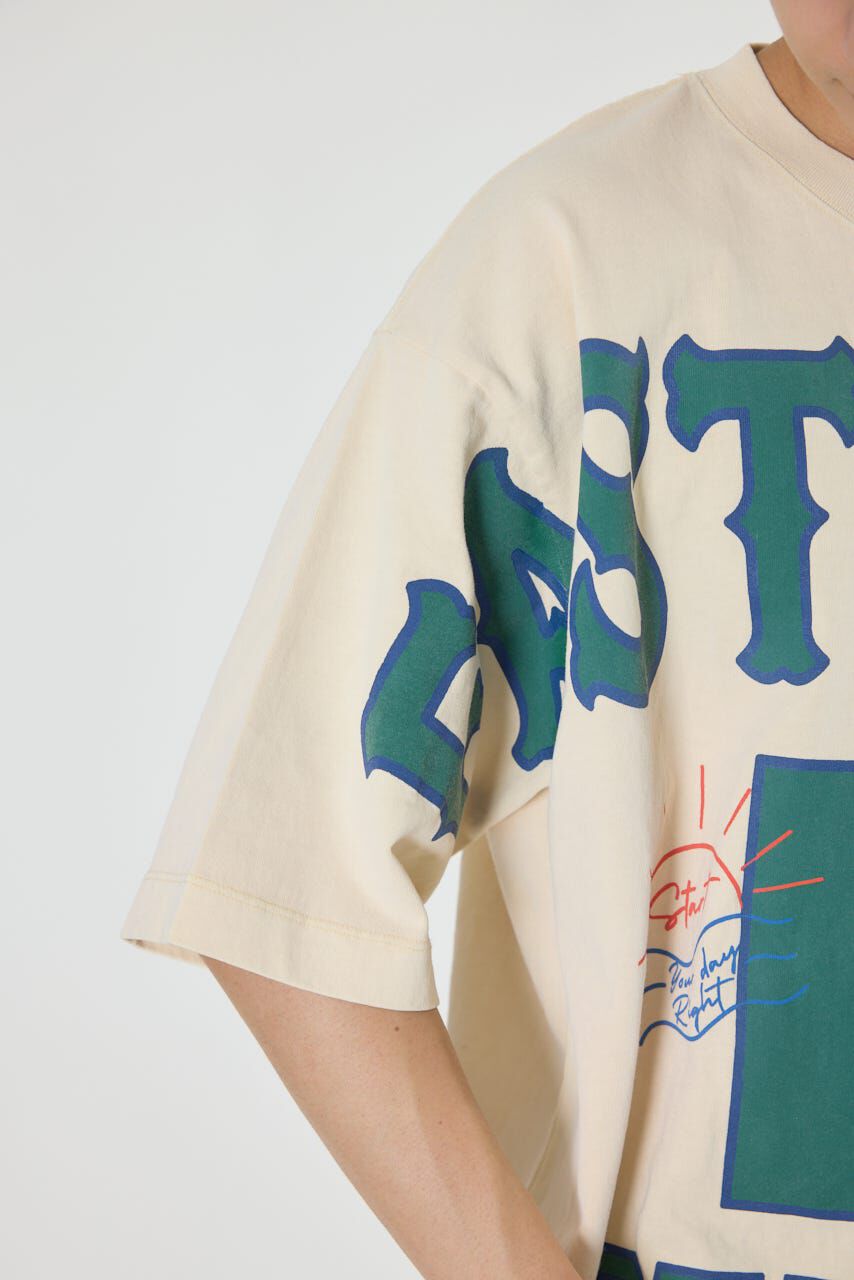 RODEO CROWNS「FASTBREAKピグメントTシャツ」|Tシャツ・カットソー|