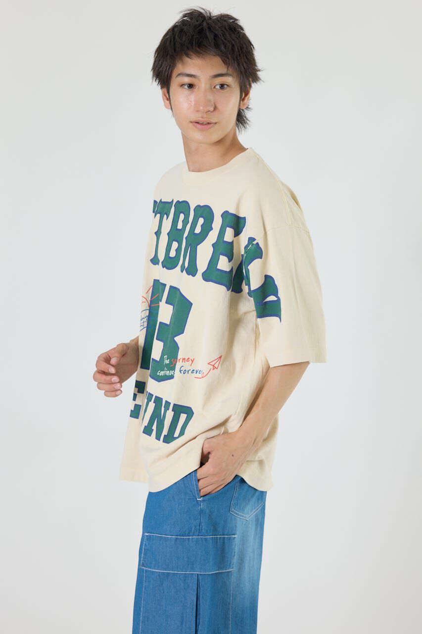 RODEO CROWNS「FASTBREAKピグメントTシャツ」|Tシャツ・カットソー|