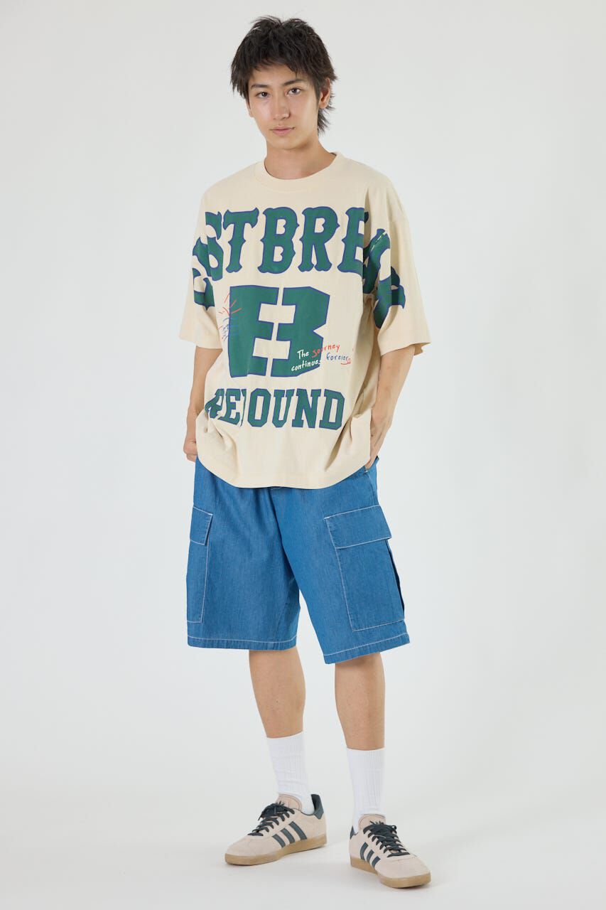 RODEO CROWNS「FASTBREAKピグメントTシャツ」|Tシャツ・カットソー|