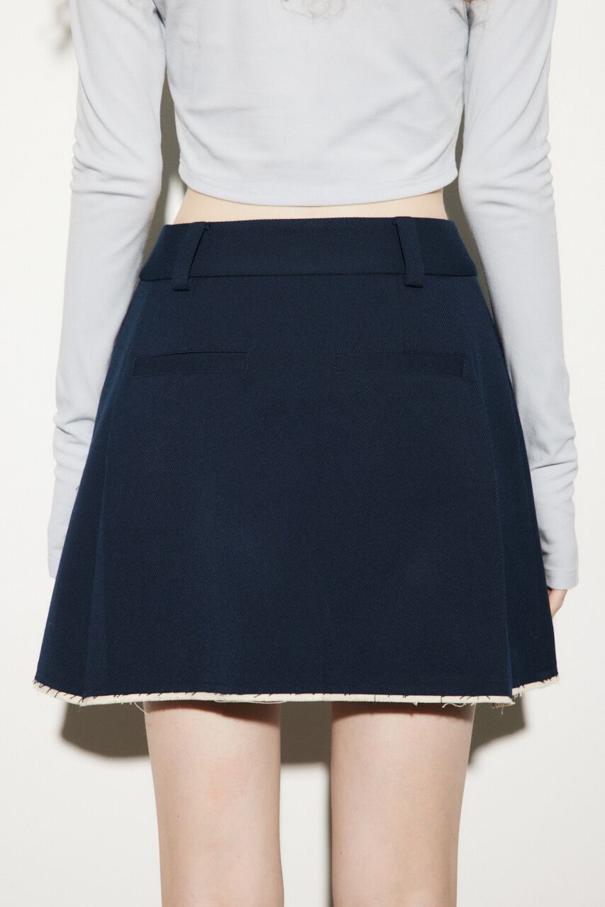 SLY「MICHIXSLY WIDE PLEATS ショートスカート」|スカート|