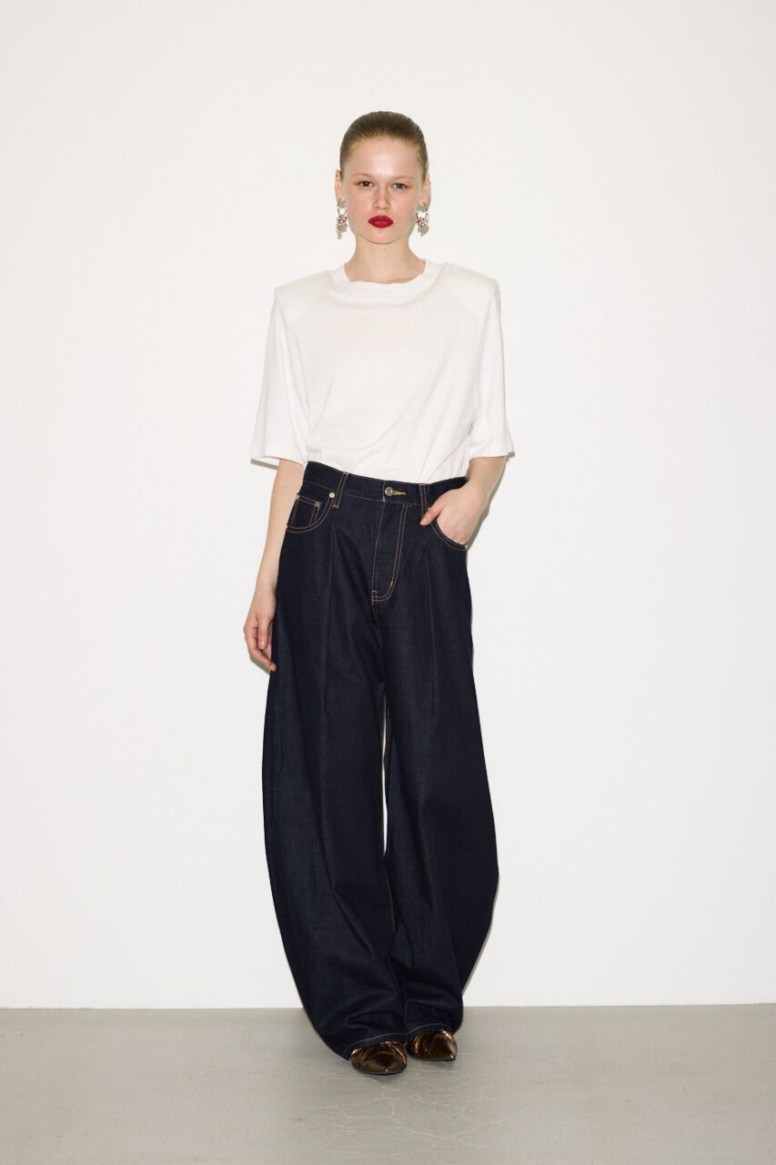 SLY「PADDED HALF SLEEVE Tシャツ」|Tシャツ・カットソー|