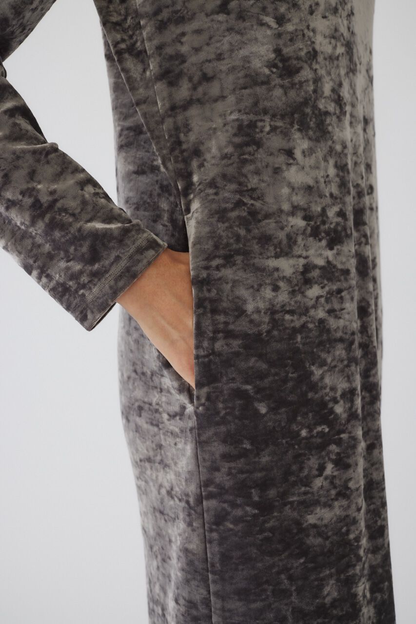 RIM.ARK 「Crash velour classical dress」|ワンピース|