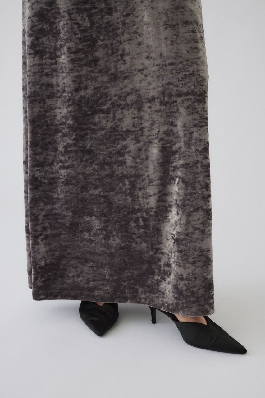 RIM.ARK 「Crash velour classical dress」|ワンピース|