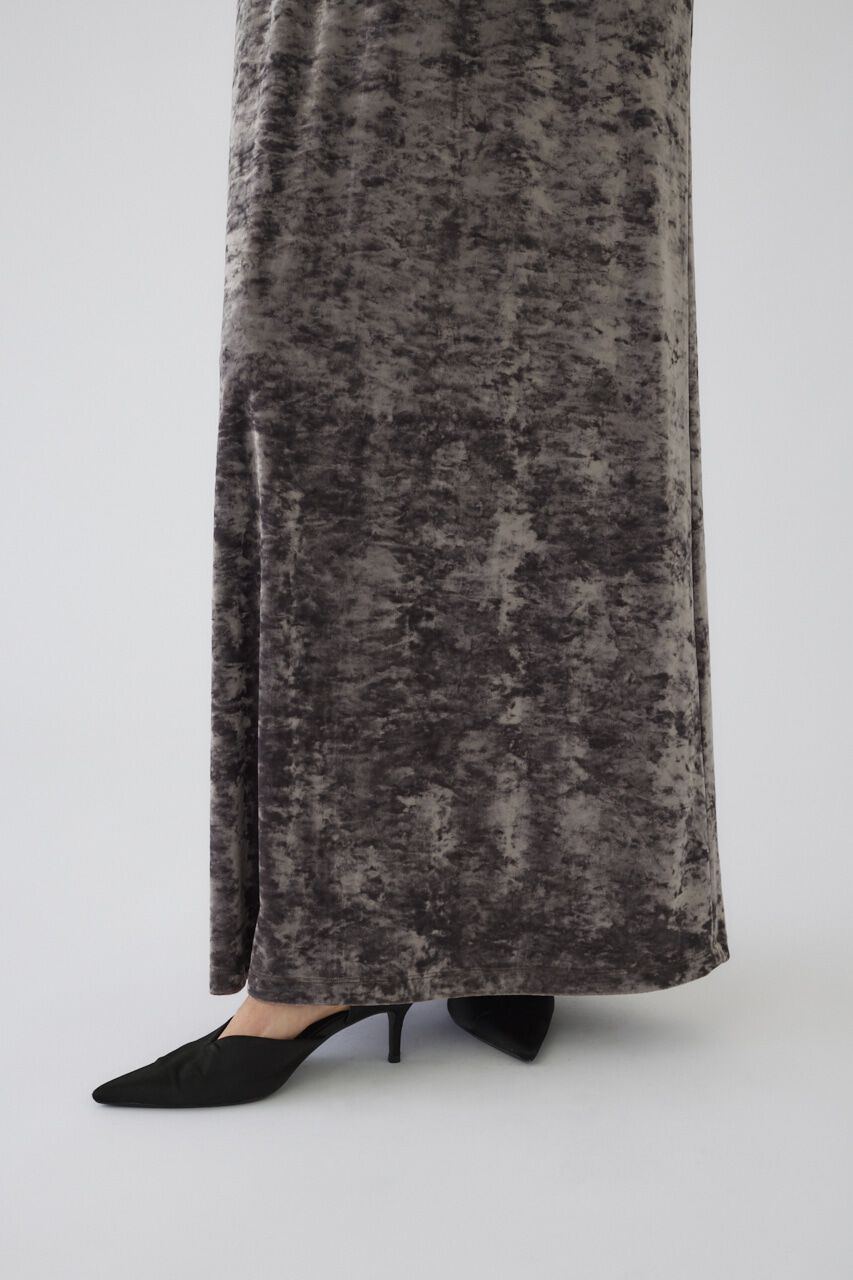 RIM.ARK 「Crash velour classical dress」|ワンピース|