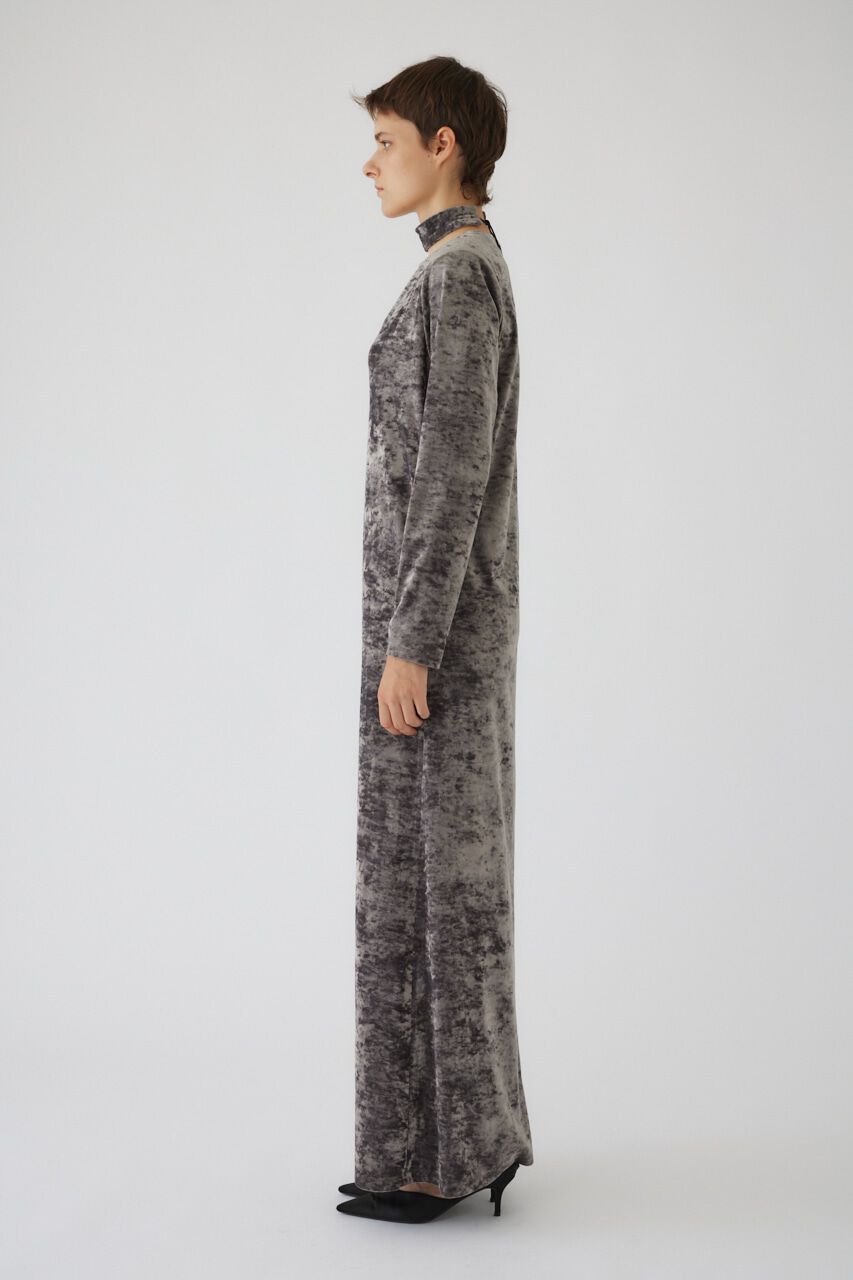 RIM.ARK 「Crash velour classical dress」|ワンピース|