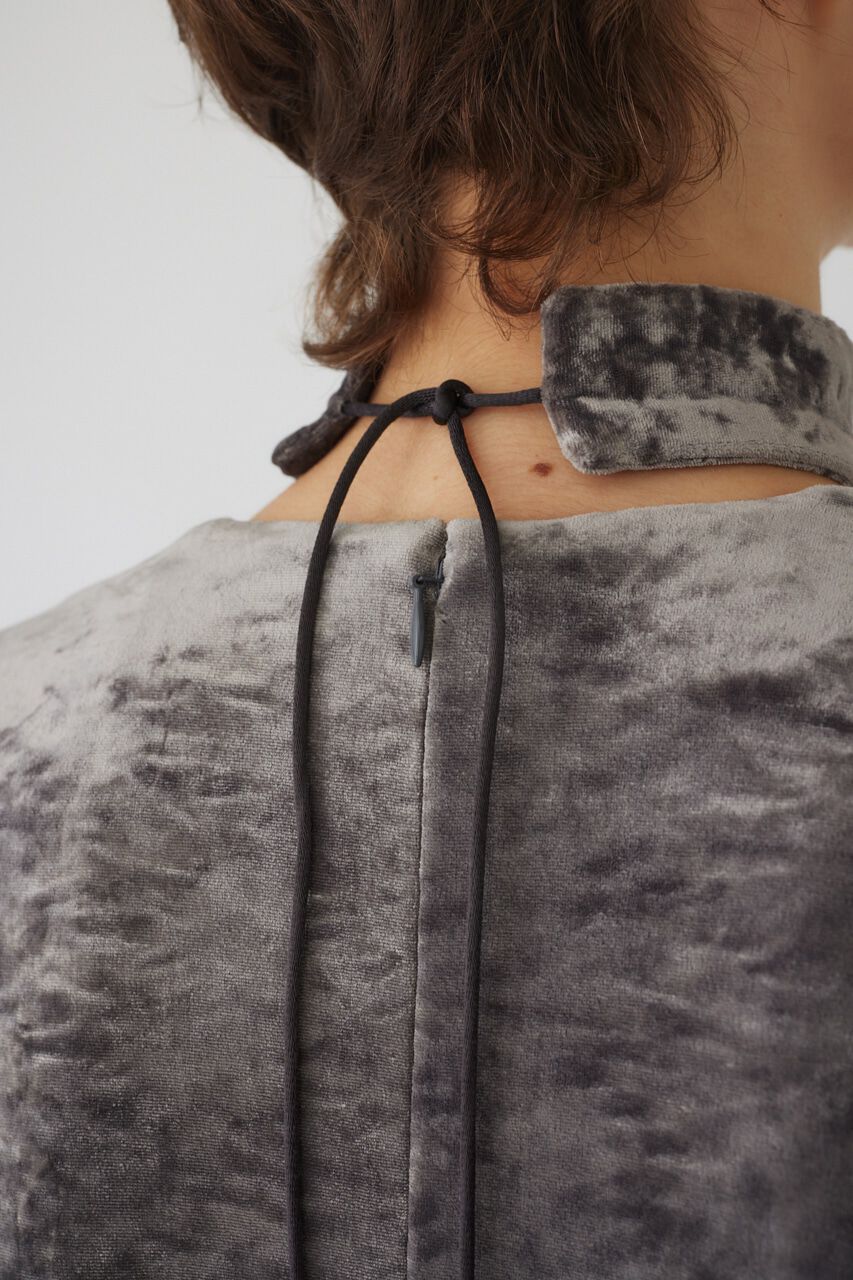RIM.ARK 「Crash velour classical dress」|ワンピース|