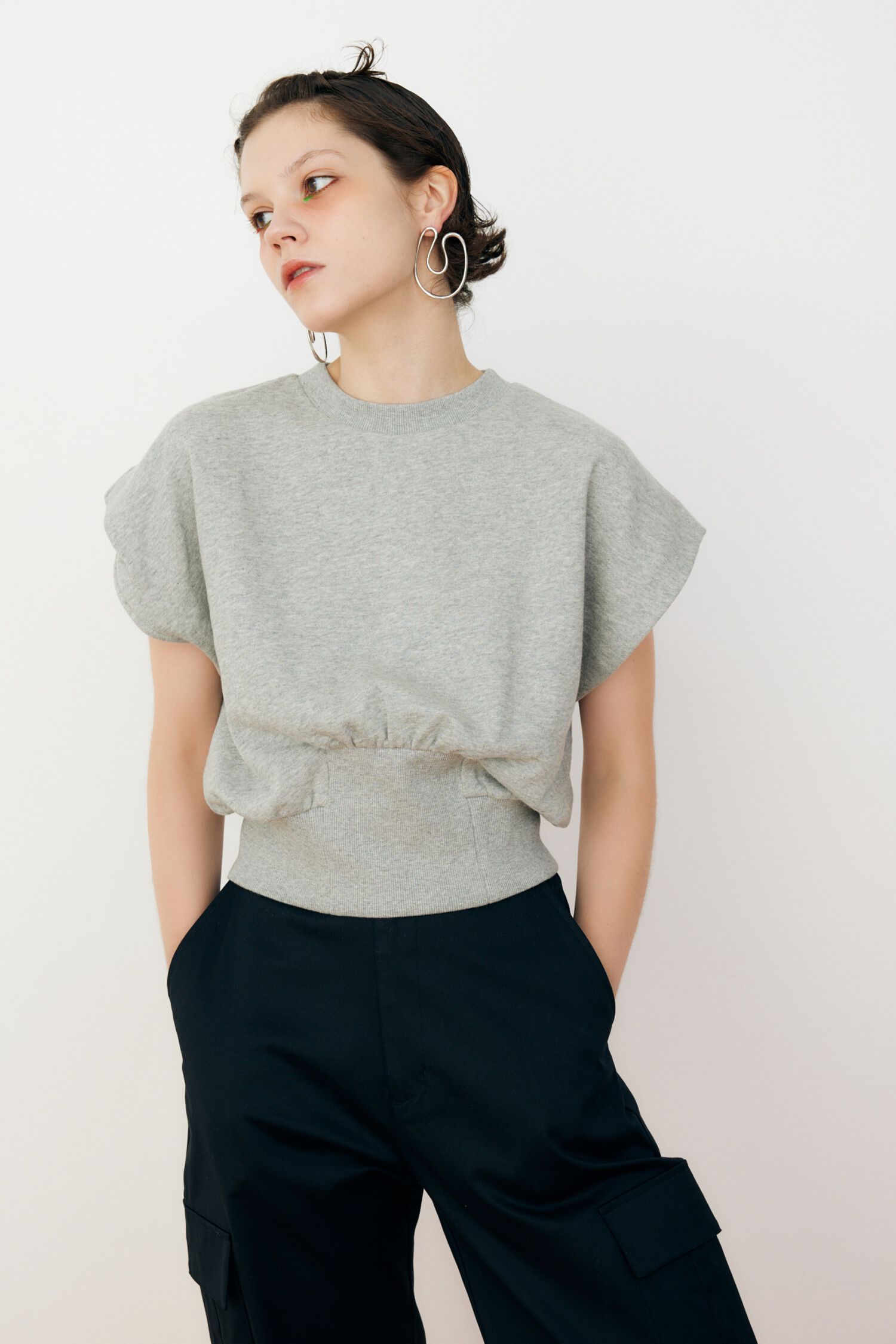 HeRIN.CYE「Box cut vest」|Tシャツ・カットソー|GRY