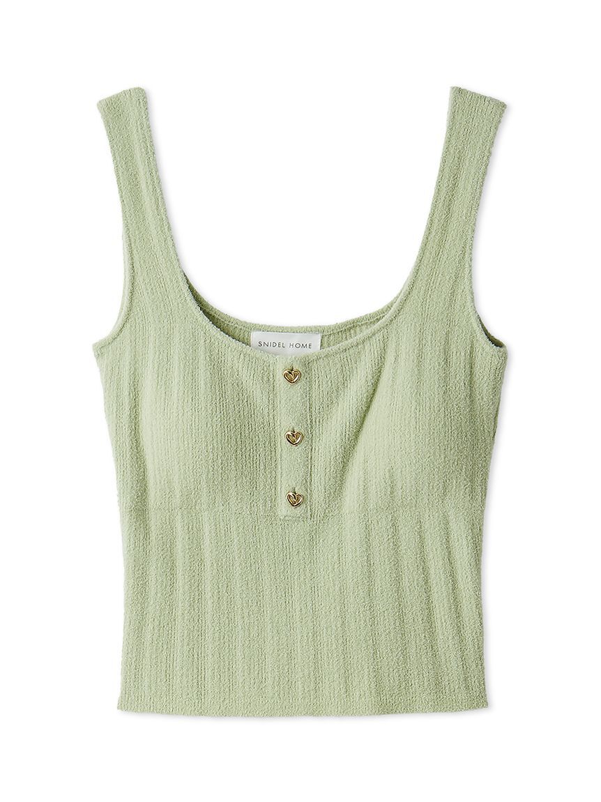 SNIDEL HOME「【Creamy】プチハートニットタンクトップ」|ルームウェア|