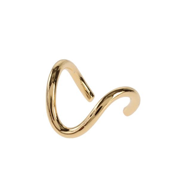 ELENDEEK「ucal/Simple curve ring」|リング|