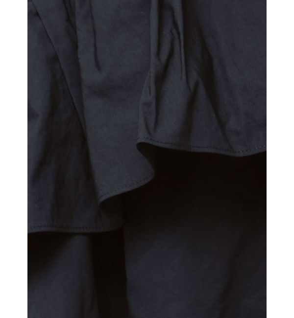 ELENDEEK「FRILL DRAPE COCOON OP」|ワンピース|