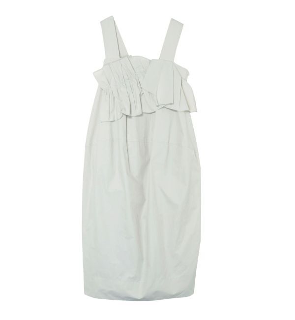 ELENDEEK「FRILL DRAPE COCOON OP」|ワンピース|