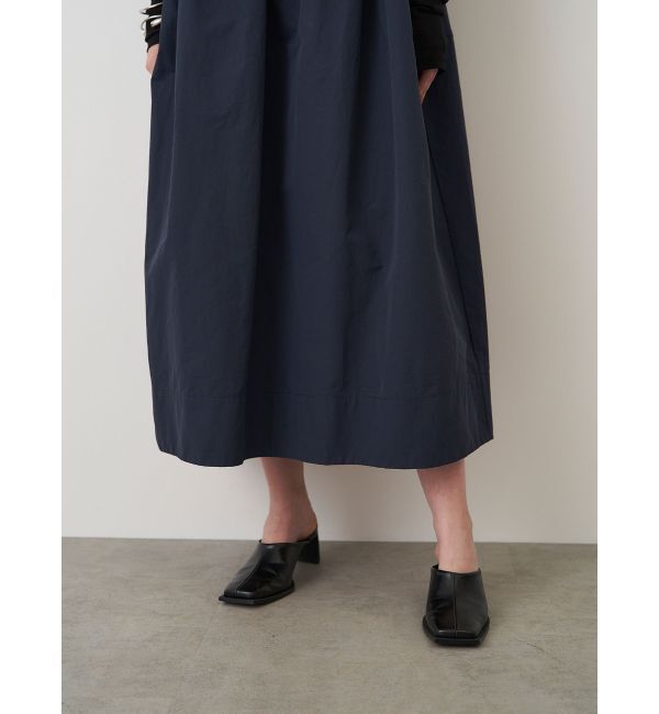 ELENDEEK「FRILL DRAPE COCOON OP」|ワンピース|