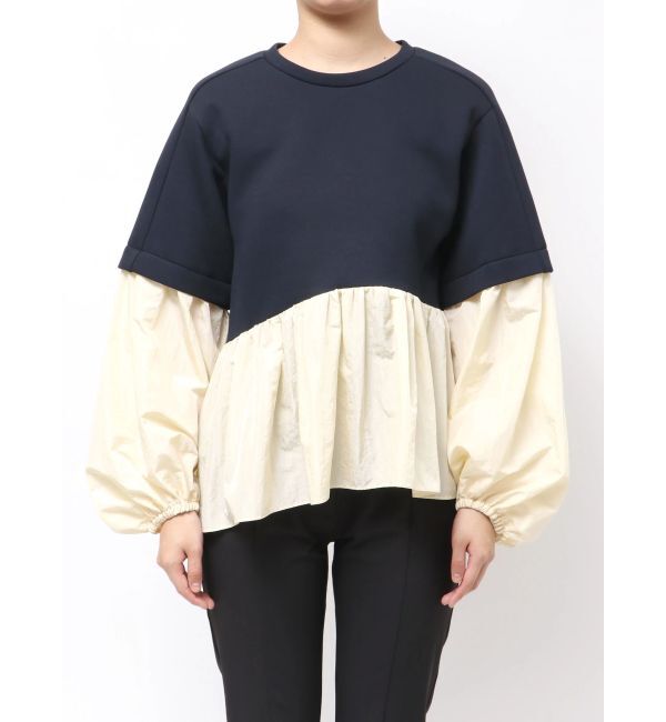 ELENDEEK「TAFFETA PEPLUM CS」|Tシャツ・カットソー|