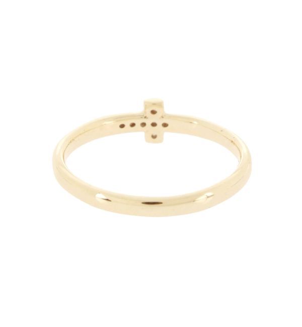 RESEXXY「10k 7diamond cross ring」|リング|