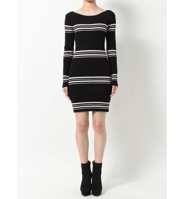 RESEXXY「リブニット長袖ワンピース」|ワンピース|