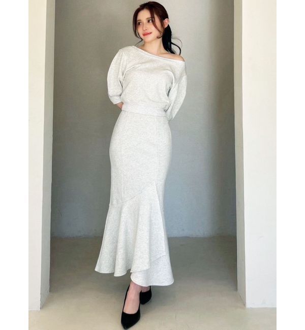 RESEXXY「ミニ裏毛パフスリーブトップス【セットアップ着用可能】」|Tシャツ・カットソー|